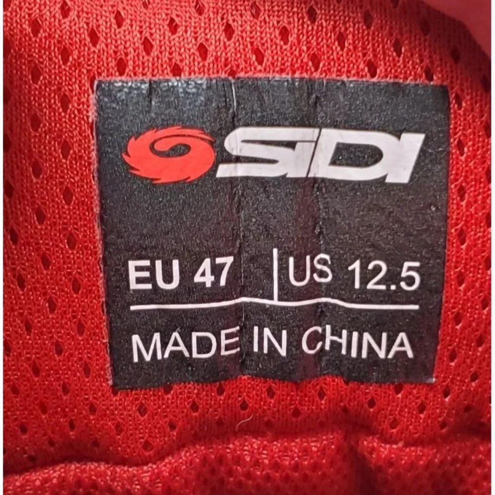 Sidi gas motorcycle